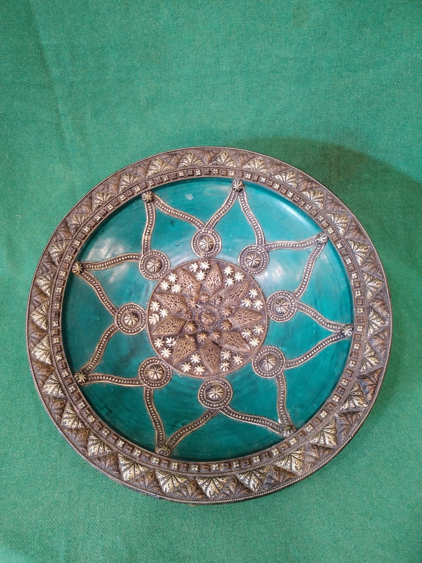 Plat décoratif marocain